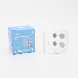 Magnetic acrylic bottle holder