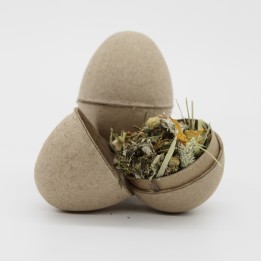 Cardboard foraging egg