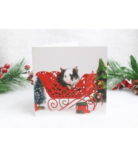 Mouse Christmas Card