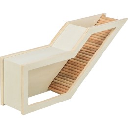 Wooden observation tunnel
