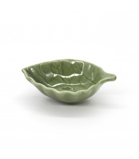 Small ceramic leaf bowl