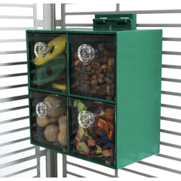 Big four drawer foraging toy