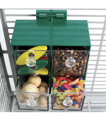Big four drawer foraging toy