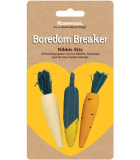 Boredom breaker nibble stix wooden veg