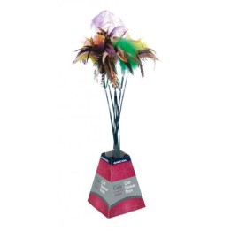 Fluffy Dangler Cat Wand Assorted