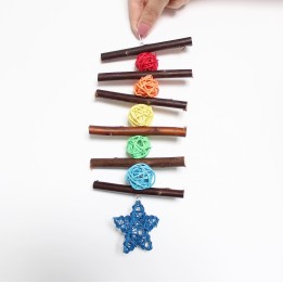 Rattan willow star chew