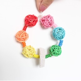 Mini pumice ring toy