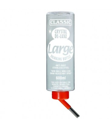 Large clear bottle (600ml)