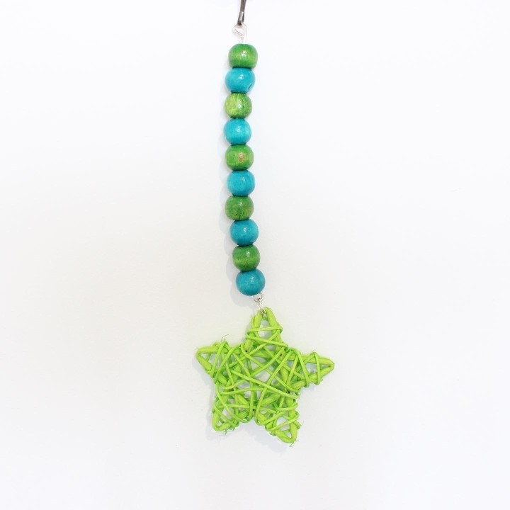 Willow star dangle toy