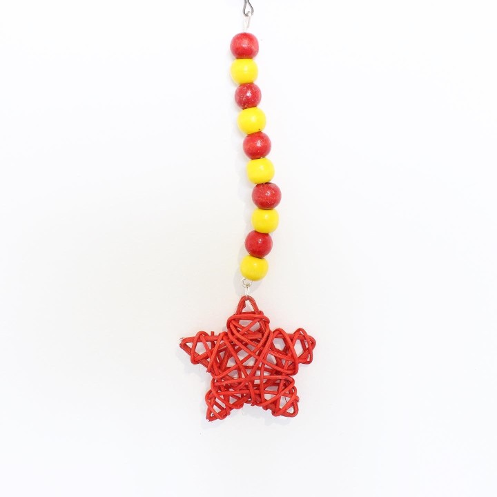 Willow star dangle toy