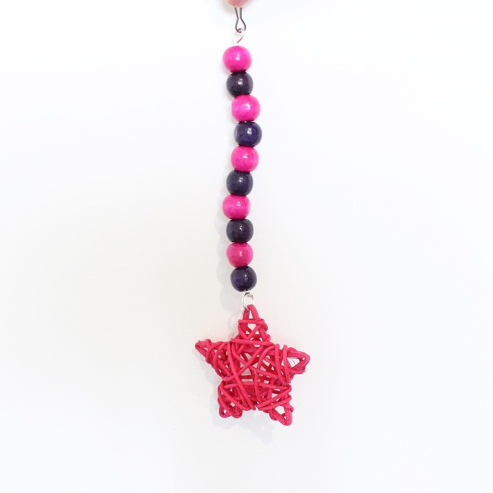 Willow star dangle toy