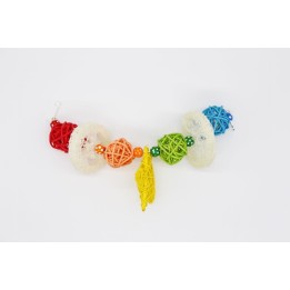 Star garland toy