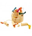 Hide and treat puzzle toy
