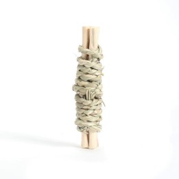 Sugar cane and grass sticks
