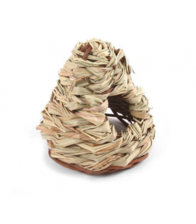 Natural grassy wigwam