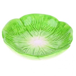 Green leaf bowl