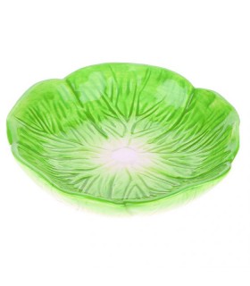 Green leaf bowl
