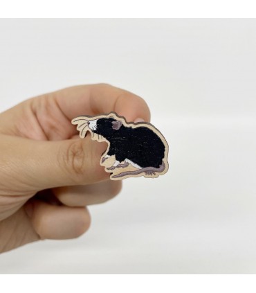 'Rat varieties' wooden pins