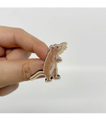 'Rat varieties' wooden pins