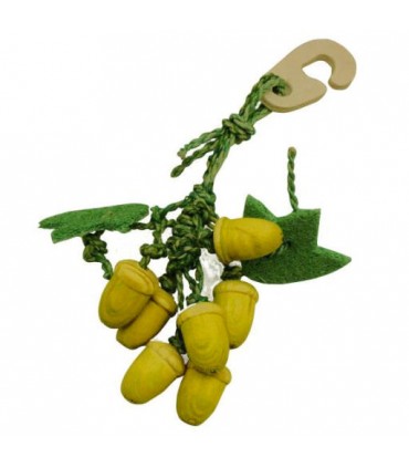 Acorn nibbler toy