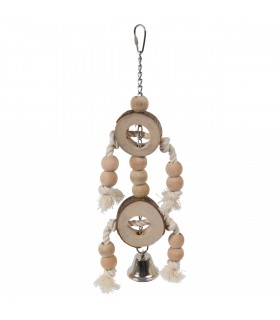Natural wood slice toy