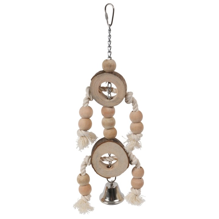 Natural wood slice toy