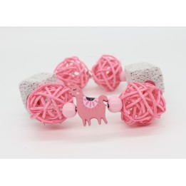 llama pumice chew toy