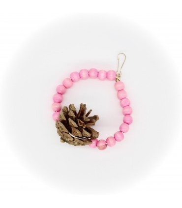 Pinecone ring toy