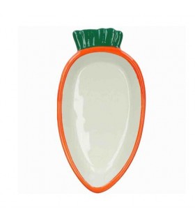 Ceramic carrot bowl