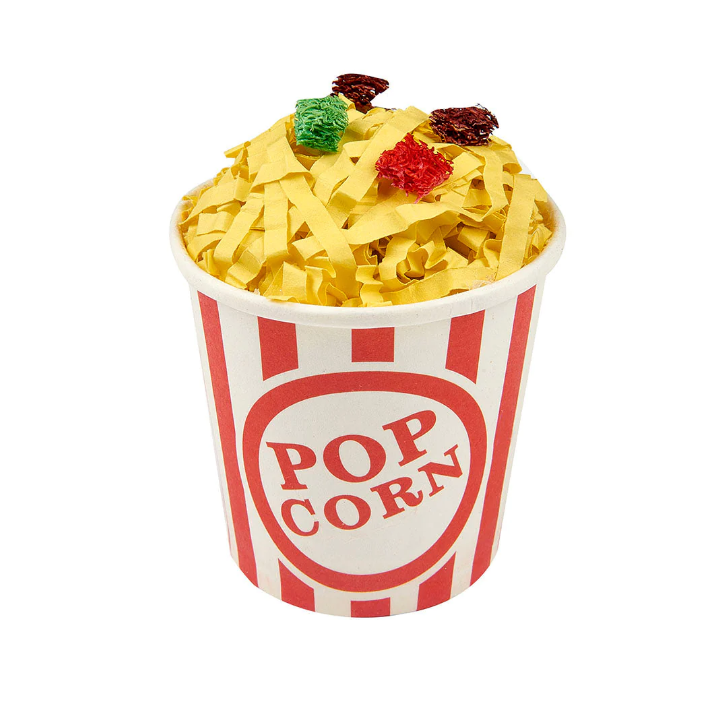 Bucket of popcorn toy
