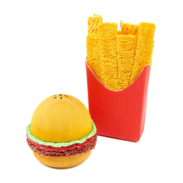 Burger and fries toy