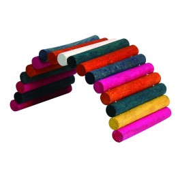 Colourful bendy bridge small