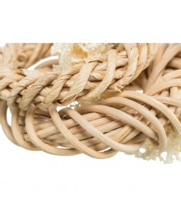 Loofah ring toy
