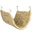 Hanging grass mat