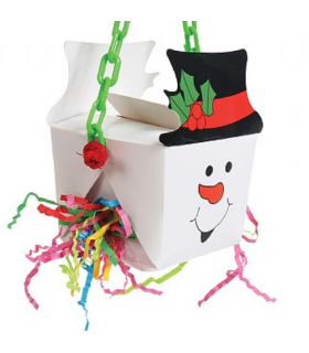 Snowman foraging box