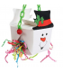 (Damaged) Snowman foraging box