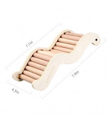 Snake wooden bridge