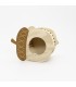 Acorn wooden hideout
