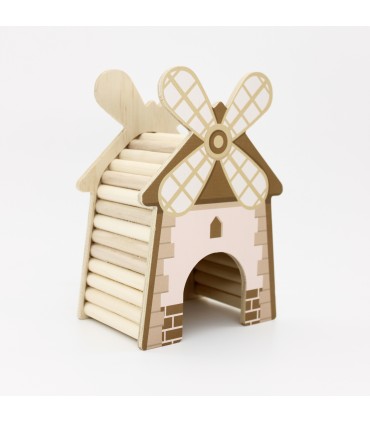 Windmill wooden hideout
