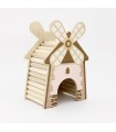 Windmill wooden hideout