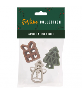 Elkwood Winter Shaped Veg Treats 3pk 84g