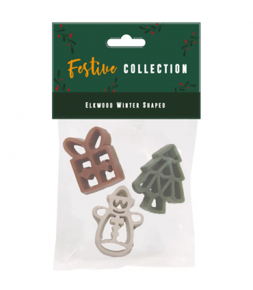 Elkwood Winter Shaped Veg Treats 3pk 84g