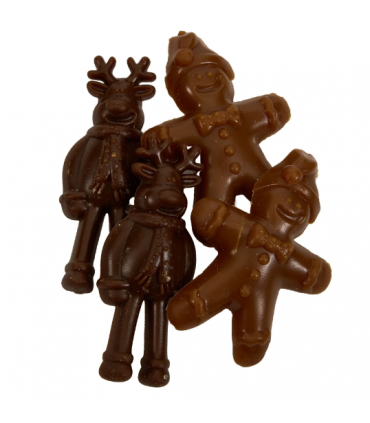 Elkwood Reindeer & Gingerbread men treats 60g