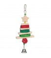 Festive loofah tree toy