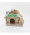 Gingerbread house wooden hideout