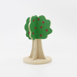 Wooden apple tree stand accessory