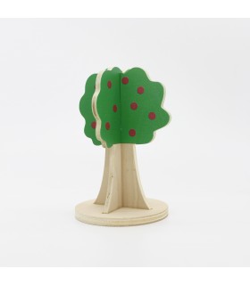 Wooden apple tree stand accessory
