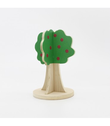 Wooden apple tree stand accessory
