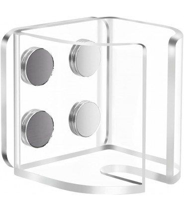Magnetic acrylic bottle holder